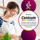 Centrum Women Tablets Multivitamin & Mineral Supplements, with 23 essential nutrients including vitamin D, C, and Iron, 60 count, Buy best Vitamins, Minerals & Supplements online in UK at luxsupp.com, Multivitamin Tablets for men & women, omega, Biotin and Iron, vitamin D, vitamin C, vitamin B, Gluten Free, lactose Free, wheat Free, nut Free
