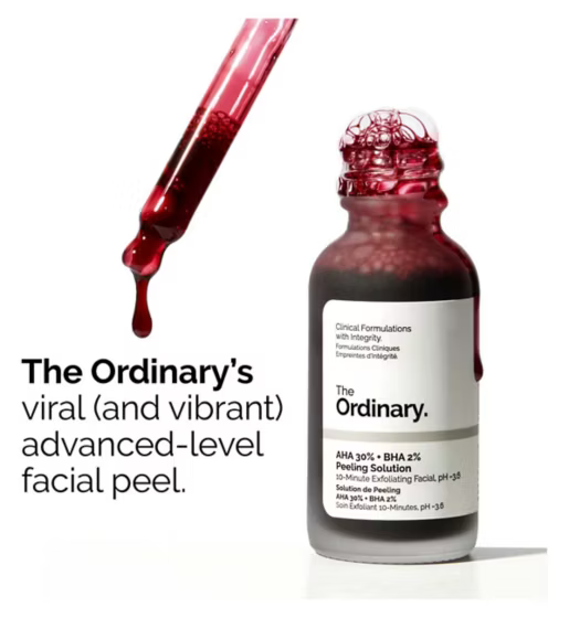 The Ordinary AHA 30% + BHA 2% Peeling Solution