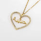 304L Personalized Name  Necklace for Women Custom Arabic Nameplate Gold Pendant Stainless Steel Jewelry Collier AYATUL KURSI