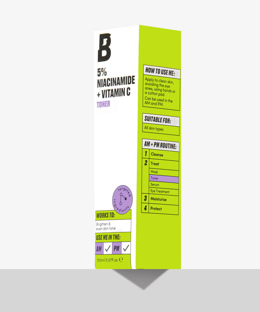 By BEAUTY BAY 5% Niacinamide + Vitamin C Toner 150ml