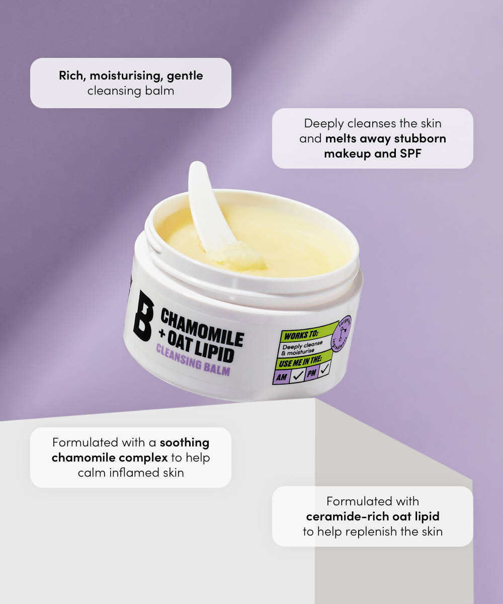 By BEAUTY BAY Chamomile + Oat Lipid Cleansing Balm 90ml