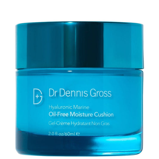 Hyaluronic Marine Moisture Cushion, Oil-Free Moisture Cushion UK, Hyaluronic Marine Cushion Moisturizer UK, Hyaluronic Marine Oil-Free Moisturizer, Dr. Dennis Gross Hyaluronic Marine Moisture, Hyaluronic Marine Moisture for Dry Skin, Oil-Free Moisture Cushion Reviews, Hyaluronic Acid Marine Moisture Gel UK