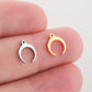 5pcs Stainless Steel Tree of Life Charms for Jewelry Making Moon Cross Butterfly Snake Pendant Tiny Charm Bracelet Earrings DIY