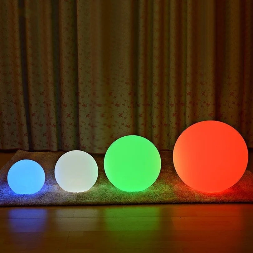 Modern Floor Lamp RGB LED lights Bedroom Lamp Remote Control Dimmable Glowing ball Light Fixture Standing Lamps for Living Room
