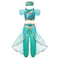 Girl Elsa Anna Dress Princess Costume Snow Queen Dress Baby Halloween Ariel Carnival Clothes Kids Cosplay Clothes Party Clothing