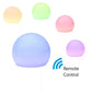Modern Floor Lamp RGB LED lights Bedroom Lamp Remote Control Dimmable Glowing ball Light Fixture Standing Lamps for Living Room