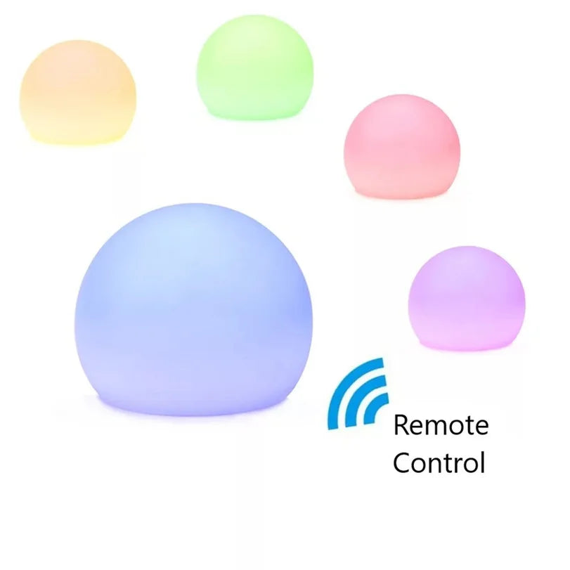 Modern Floor Lamp RGB LED lights Bedroom Lamp Remote Control Dimmable Glowing ball Light Fixture Standing Lamps for Living Room