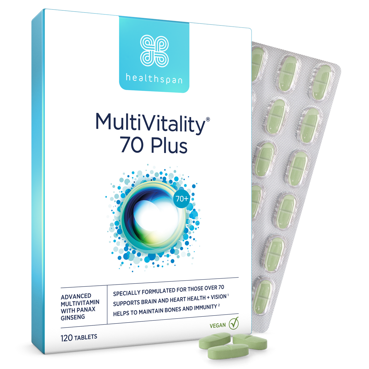 Healthspan MultiVitality 70 Plus