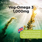 Healthspan Veg-Omega 3 1000 mg - 60 Capsules