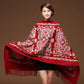 New Arrival Shawl Women Embroider Flower Scarf Pashmina Cashmere Scarf Winter Warm Fine Tassels Scarf Shawl Fashion Shawl Scarve