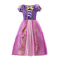Girl Elsa Anna Dress Princess Costume Snow Queen Dress Baby Halloween Ariel Carnival Clothes Kids Cosplay Clothes Party Clothing