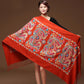 New Arrival Shawl Women Embroider Flower Scarf Pashmina Cashmere Scarf Winter Warm Fine Tassels Scarf Shawl Fashion Shawl Scarve