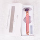 Natural Stone Rose Gold Electric Roller Original Amethyst Quartz Jade Big Frequency Eye Massage Face Care Neck Detox Beauty Tool