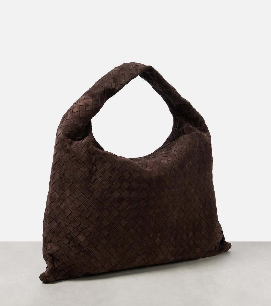 ハンドバッグ Bottega Veneta Large Hop Hobo Bag In Intrecciato Suede 0400020184508_ECRU?wid=600&hei