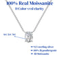 1/2/3Carat Oval Cut Solitaire Moissanite Pendant Necklace with certificate Diamond  Neckchain for women s925 silver Fine Jewelry