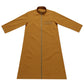 Eid Abaya Muslim Kids Embroidered Dress Arabia Children Kaftan Jubba Thobe Islamic Boys Long Sleeve Robe Middle East Clothing