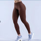 eamless Yoga Set Women Yoga Scrunch Leggings Set Strappy Halter Sports Bra Fitness Gym Clothing Workout Set