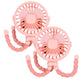 Fan for Cart Stroller Fans Portable Outdoor Fan Clip On for Baby 600mAh USB Rechargeable Handheld Electric Fan for Home 3 Speeds