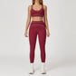 Yoga Suit Women Tracksuit Sports Bra High Waist Legging Shorts Outfit Gym Set Fitness Running Workout Clothes Push Up Sportswear