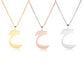 EUEAVAN Arabic Letter Pendant Necklace for Women Men Stainless Steel Arab Initial Alphabet Necklaces Lucky Amulet Muslim Jewelry
