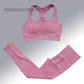 Yoga Suit High Waist Leggings Running Training Tights Sports Outfits Long Sleeve Crop Top Bra Seamless Fitenss Set Fitness Wear