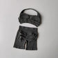 2 Pieces Yoga Suit for Women Seamless Fitness Gym Clothes Halter Sports Bra Matching Shorts Workout Sets Gym Set Outfit