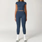 2 Pieces Sportswear Women Yoga Set Gym Clothes Sportswear Yoga Suits Fitness Set Tracksuits Sports Bra Gym High Waist Leggings