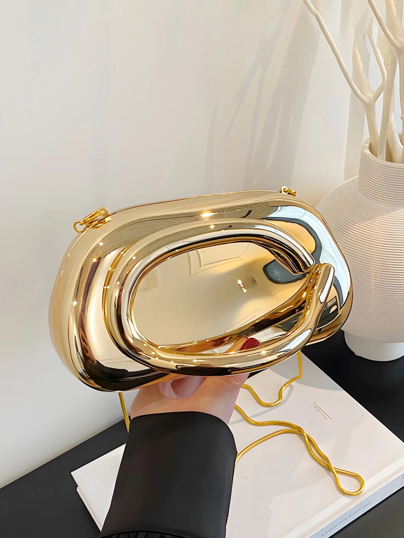 Fashion Elegant Acrylic Box Shaped Crossbody Bags Women Evening Bags Party Cute Handbag Wedding Mini Wallet Banquet Clutch Bag