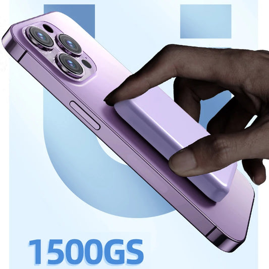 50000mah Wireless Magnetic Power Bank Pd 22.5w Portable Fast Charging External Spare Battery Pack For iphone Samsung Xiaomi