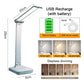 USB Desk Lamp 3 Levels Dimmable Touch Night Light USB Rechargeable Eye Protection Foldable Table Lamp For Bedroom Bedside Desk