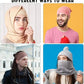 Muslim Underscarf Turban Hijab Ninja Inner Hat Women Chemo Cap Hair Loss Cover Bonnet Instant Bonnet Femme Musulman Headband