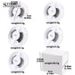 5 Styles 1 boxes Reusable Magnetic Eyelashes Tweezers Set Lash Extension Natural Curler 3-Step Press On False Eyelashes in bulk