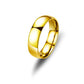 Fashion Charm Jewelry Ring for Men Women Stainless Steel Black Rings Wedding Engagement High Quality Matte Male Accessory