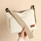 3 Main Pockets High Capacity Shoulder Crossbody Bag for Women Multi-pocket Purse Canvas Handbag Suitable for Mothers Shopping