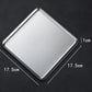 Rectangular 304 Stainless Steel Plate Barbecue Plate Hot Pot Buffet Tray Square Snack Dessert Trays Kitchen Cook Accessories