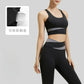 Yoga Set 3PCS Gym Clothes Sportswear Yoga Suits For Women Long Sleeve Crop Top Fitness Set Tracksuits Sports Bra Gym Leggings