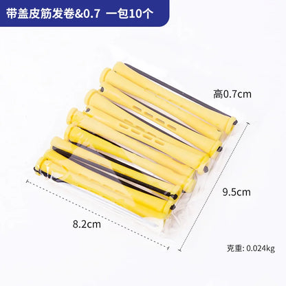 10pcs Hair Cold Roller Heatless Curling Curlers Hair Heatless Curling Rods Magic Hair Curlers Without Heat Wave Curly Perm Rods