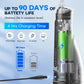 Portable Oral Irrigator with 5 Jet Tips , 5 Cleaning Modes of 3 water pressure , 300ml Water Tank IPX7 Waterproof Water Flosser