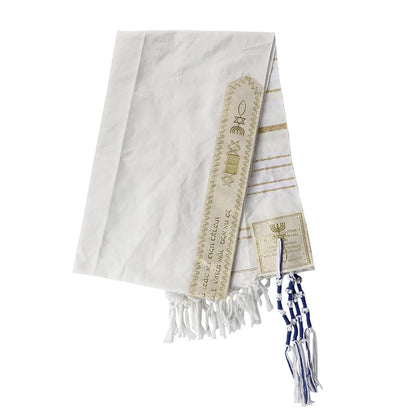 Tallit Prayer Shawl – 52 × 180 cm