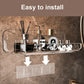 Acryli Bathroom Shelf No Drill Organizer Shower Storage Rack Washstand Cosmetics Storage Rack Wall Mounted Toilet Shampoo Holder