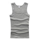 Hot Sale Men's Sleeveless Breathable Fitness Vest Basic Elastic Tank Top Men's Cotton Bodybuilding T-shirt Classic Color Clothes
