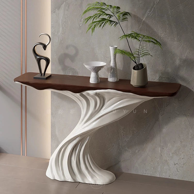 Luxury Modern Console Table Storage Decor Folding Entryways Table Hallway Furniture Entrance Console Living Room Furniture