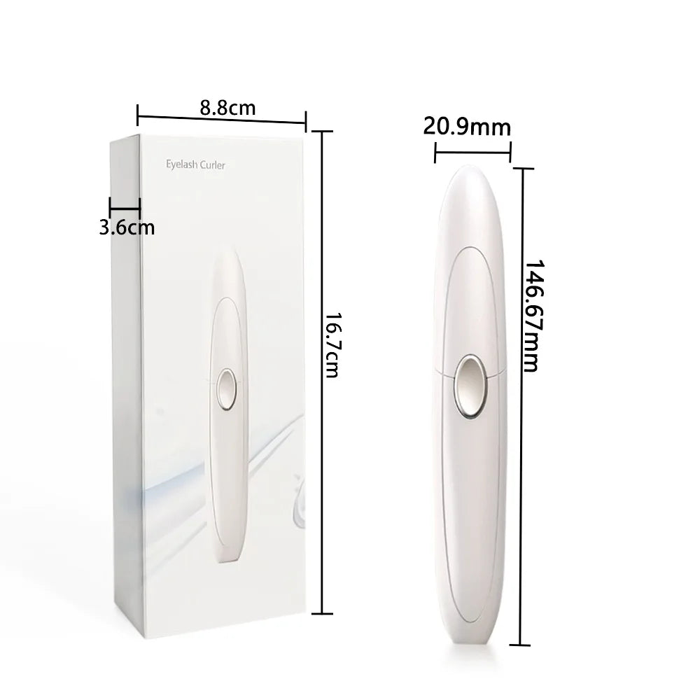 Electric Eyelash Curler with Three Adjustable Levels Portable Heating and Curling Suitable for Daily Makeup Tools