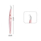6 Types False Eyelash Tweezers Stainless Steel Anti-static Pincet Curved Strip 3D Lashes Extension Tweezer Makeup Tools
