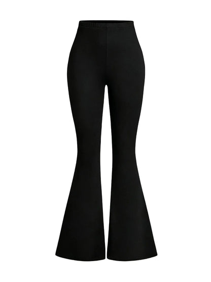Yoga flare pants women's high waist outer wear fitness casual pants