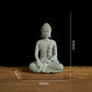 ♥Buddha Statue Set – Sandstone Finish, Various Poses, Zen Home Decor for Meditation & Spiritual Space