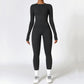 2/3PCS Yoga Set Women Workout Set Seamless Sportswear Gym Clothing Fitness Long Sleeve Crop Top High Waist Leggings Sports Suits