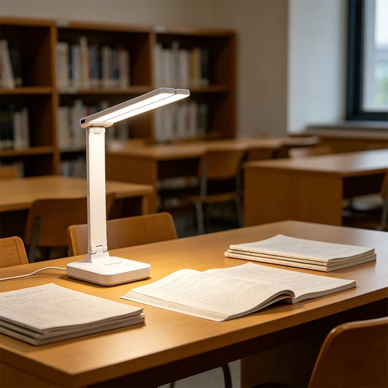 USB Desk Lamp 3 Levels Dimmable Touch Night Light USB Rechargeable Eye Protection Foldable Table Lamp For Bedroom Bedside Desk