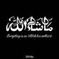 Masha Allah Art Creative Car Stickers Vinyl Decal Sticker Calligraphy Muslim Mural Wall Decor Sticker