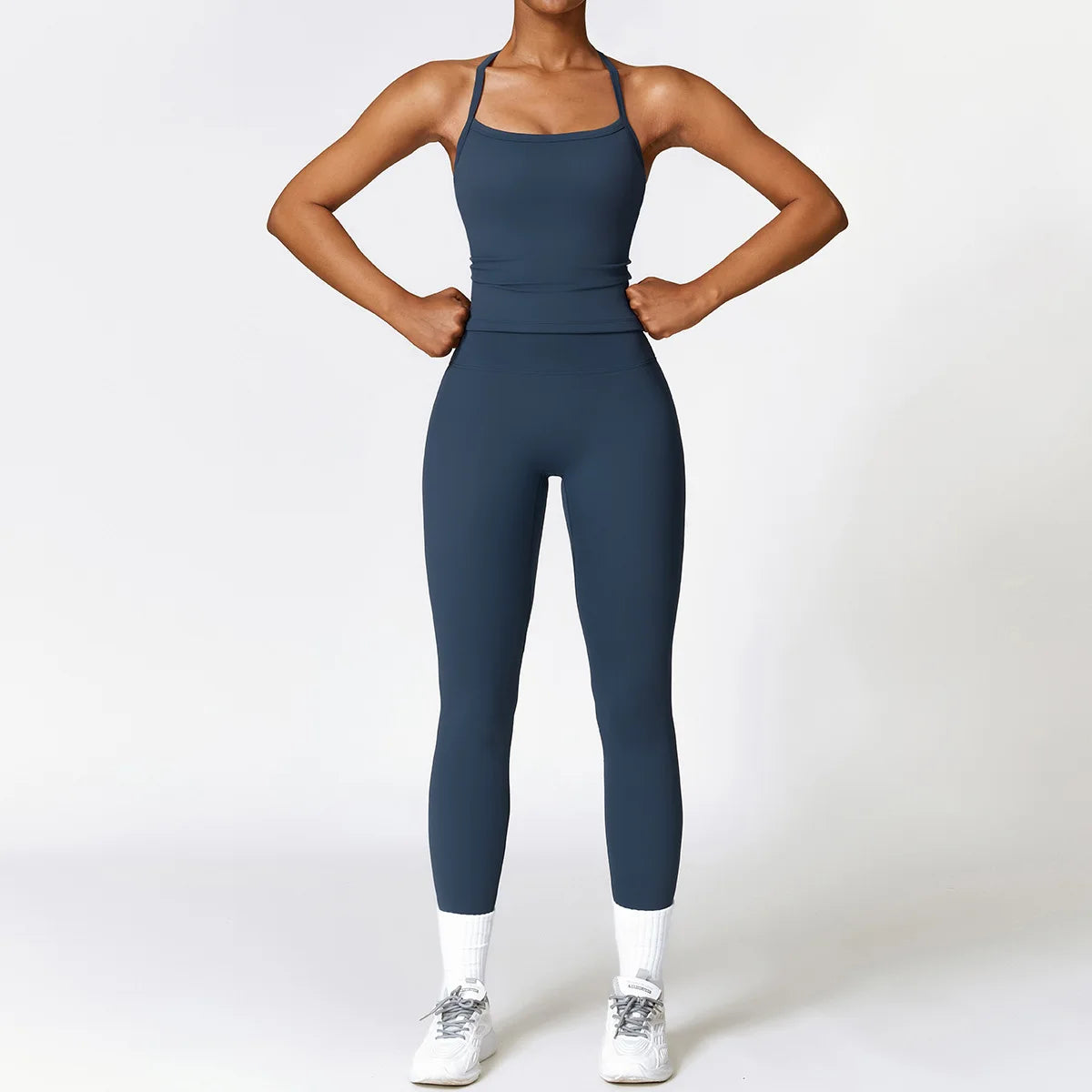 2/3PCS Yoga Set Women Workout Set Seamless Sportswear Gym Clothing Fitness Long Sleeve Crop Top High Waist Leggings Sports Suits